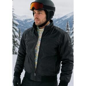 Vtg Armada Skis  Winter Ski Jacket  Mens Size XL Graphic Interior Snow Gear EUC